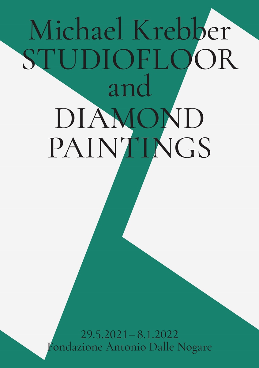 Michael Krebber – Studiofloor and Diamond Paintings